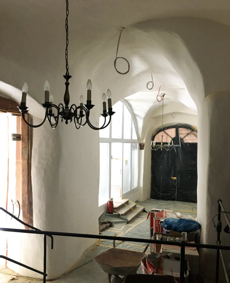 Historischer Keller im Haus Warsberg in Saarburg